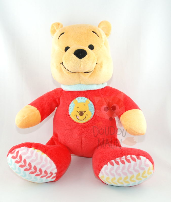  winnie ours jaune rouge 